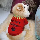 Рождественский зимний костюм, одежда для кошек, для Санты, чихуахуа, пальто для щенков, котят, куртка для маленьких и средних собак, кошек