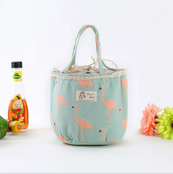 Симпатичная женская детская портативная с изоляцией сумка-тоут для пикника