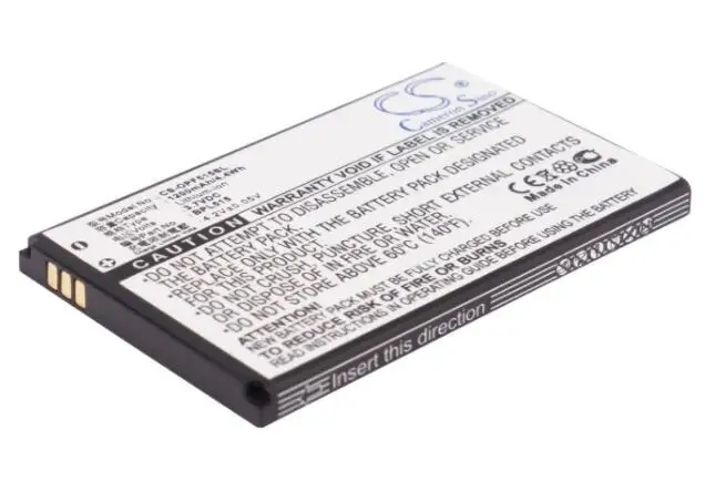 Cameron sino 1200 мА/ч Батарея высококачественный защитный чехол для OPPO F15 R801 T15 T703 X903 BLP515