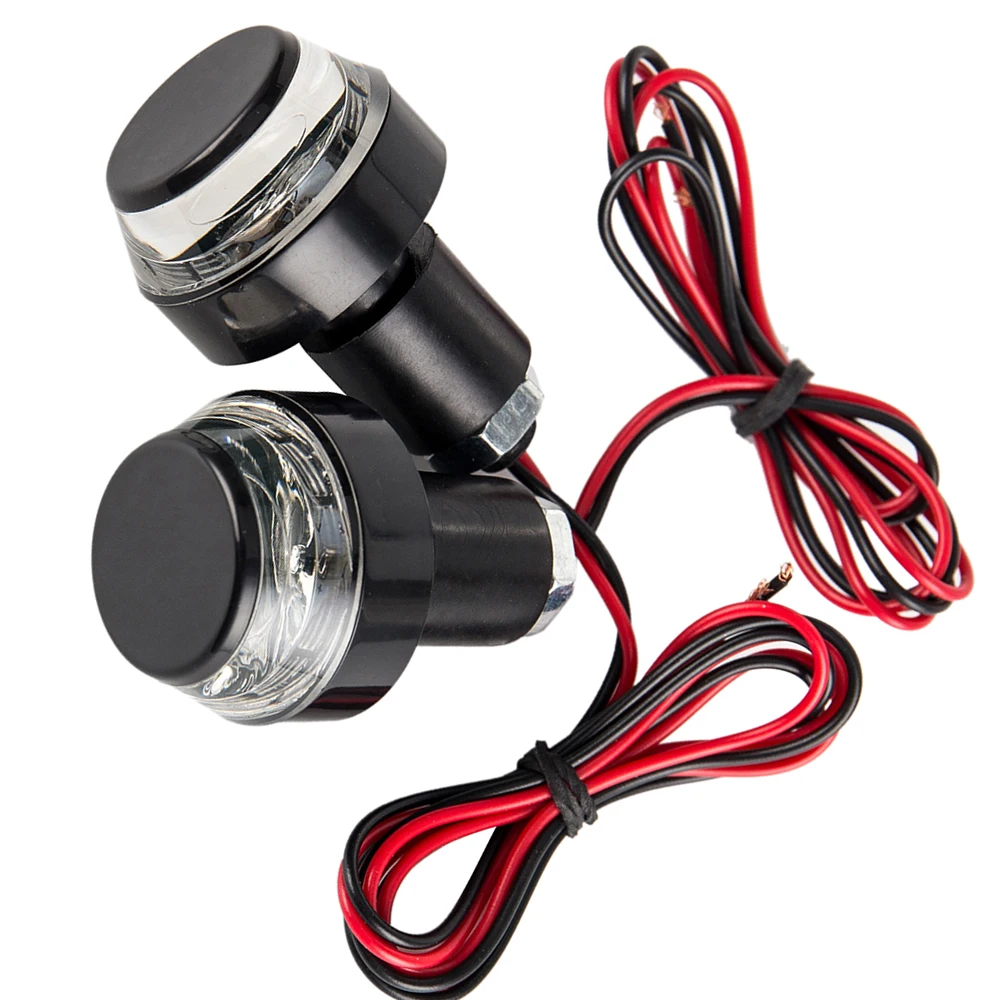 2 шт. мотоцикл модифицированный руль сигнала поворота автомобильный световой