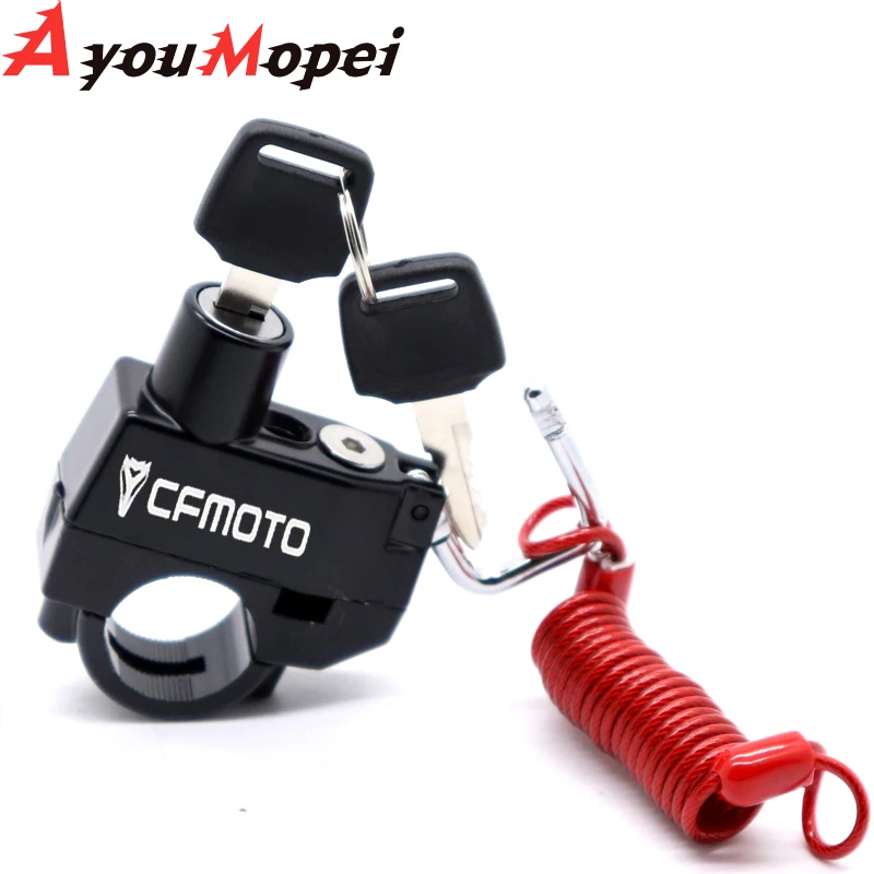 

Anti-theft Helmet Lock Security For CFMOTO 150NK 250NK 400NK 650NK NK 150 250 400 650 Motorcycle Accessories