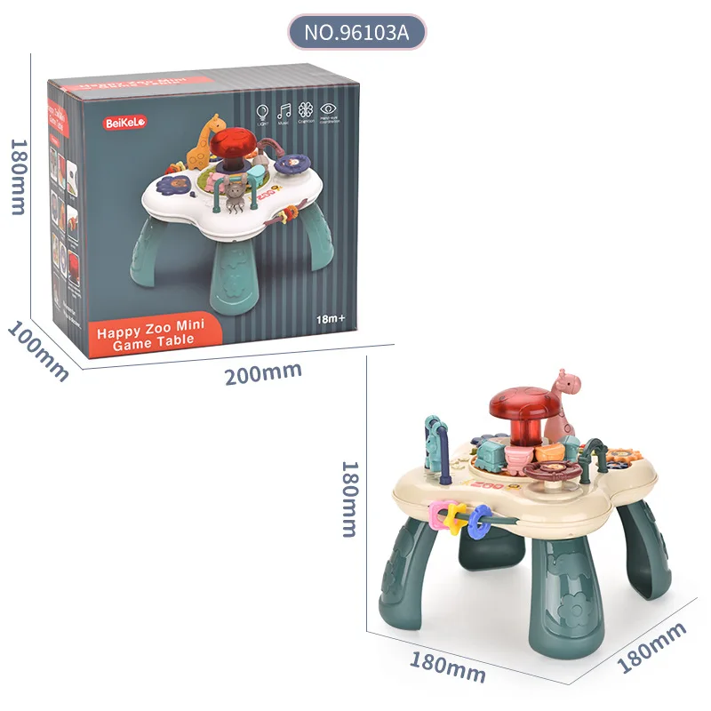 baby activities table baby activities center educational table baby games for babies age puzzle shape sensory toys 181020cm free global shipping