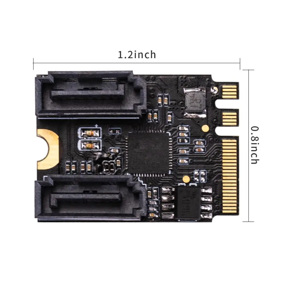 бесплатная доставка pcie m 2 ngff в sata 3 ад