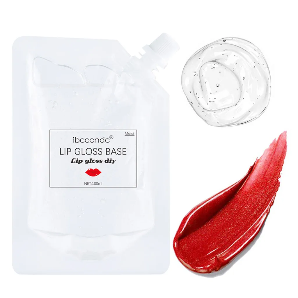 Ibcccndc губная помада Материал сделай сам прозрачный блеск для губ с антипригарным