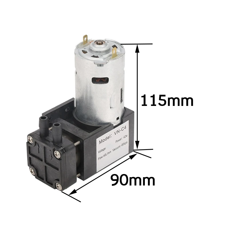 2021 популярный небольшой безмасляный вакуумный мини насос постоянного тока 12 В 24