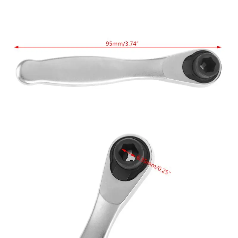 Ключ Гаечный с храповым механизмом 1/4 дюйма 72 зубца | Инструменты