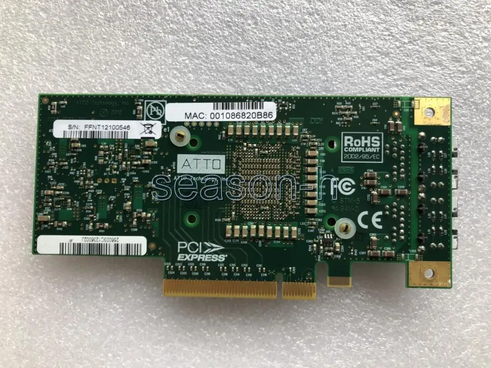 Адаптер сетевой карты ATT0 X540-AT2 2port 10gb RJ45 с кронштейном | Компьютеры и офис