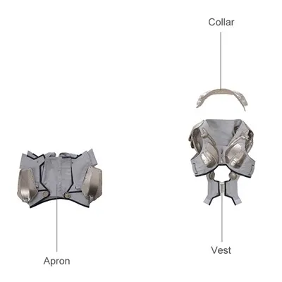vest and apron MANLUYUNXIAO валькири Косплей костюмы на Хэллоуин для женщин фильм Marvel Thor Ragnarok костюм супергероя изготовленный на заказ кожаный костюм - Цвет: vest and apron