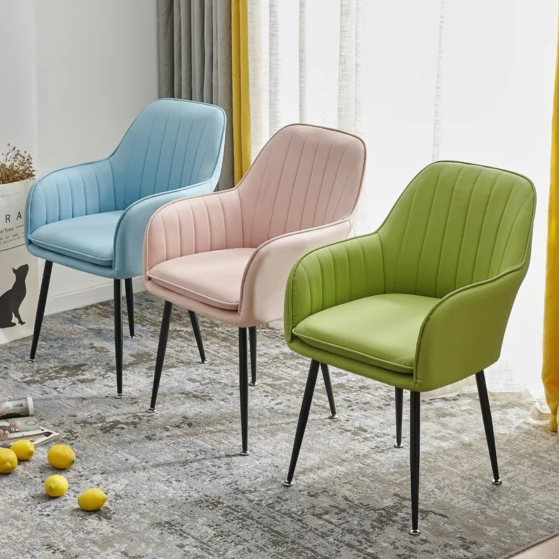 Современный дизайн мягкий обеденный стул модный прозрачный для гостиной мебель