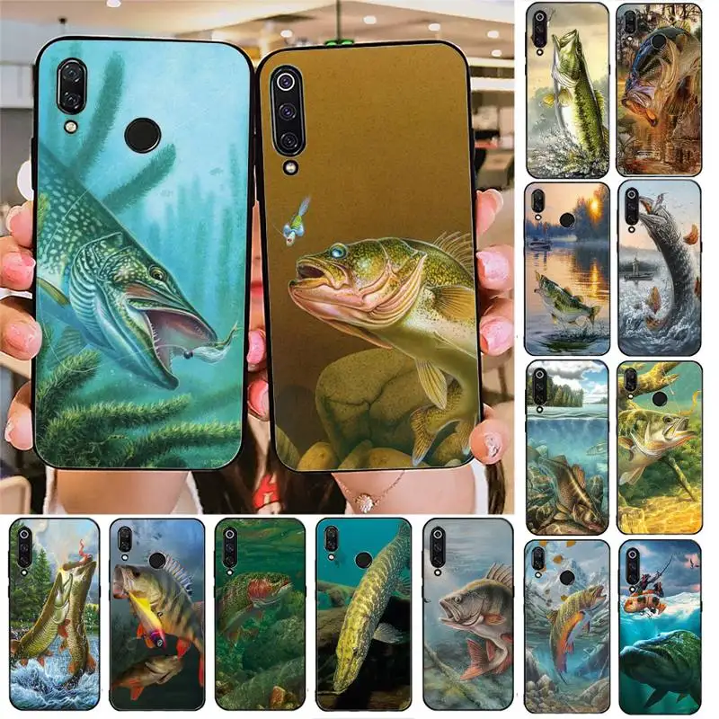

YNDFCNB Pike Fish Art Fishing Lure Phone Case For Redmi note 8Pro 8T 6Pro 6A 9 Redmi 8 7 7A note 5 5A note 7 case