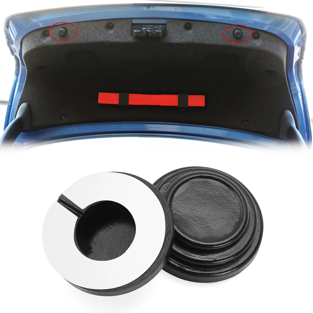 10 шт. противоударные наклейки на дверь автомобиля звукоизоляционная буферная