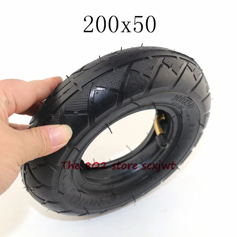 Высокая производительность(" X 2") 200X50(8 дюймов) шины для Электрический газовый скутер и электрический скутер(внутренняя трубка в комплекте) колеса для инвалидных колясок