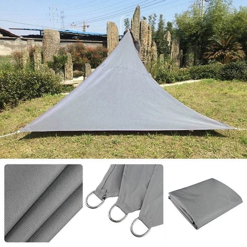 

3M Waterproof Triangular UV Sun Shade Sail Sun Shelter Sunshade Canopy Garden Patio Pool Shade Sail Awning Camping Picnic Tent