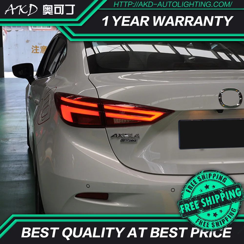 АКД автомобильного тюнинга задних фонарей задние фонари для Mazda 3 Mazda3 Axela 2014 2018