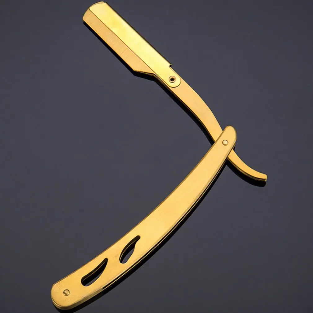 Безопасная поворотная рама бритвы Усы Борода для удаления волос Бритва чехол