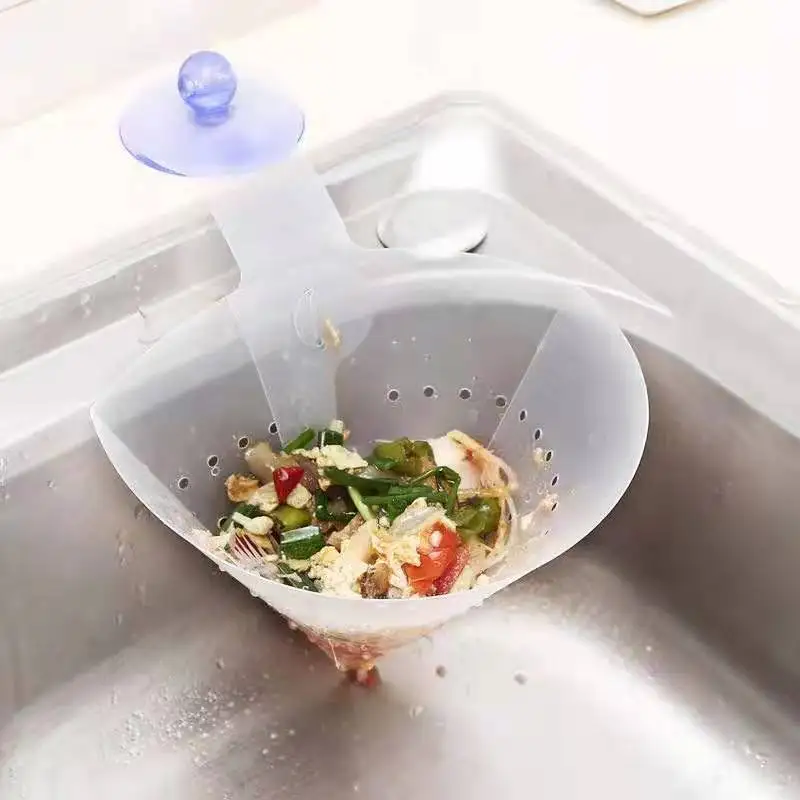 

1pcs New Plastic Mesh Bathroom Sink Strainer Sink Filter Kitchen Food Vegetable Sink Stopper Sifter Drain Hair Catcher Colander