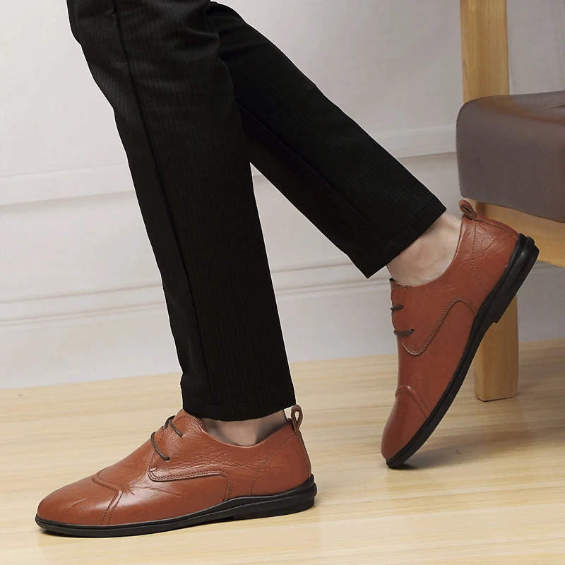 

Mens Causal Shoes Mens Casual Shoes Hot Sale Sport Men Leisure Men's Leather For Black Fashion Sneakers Loafers Slip On