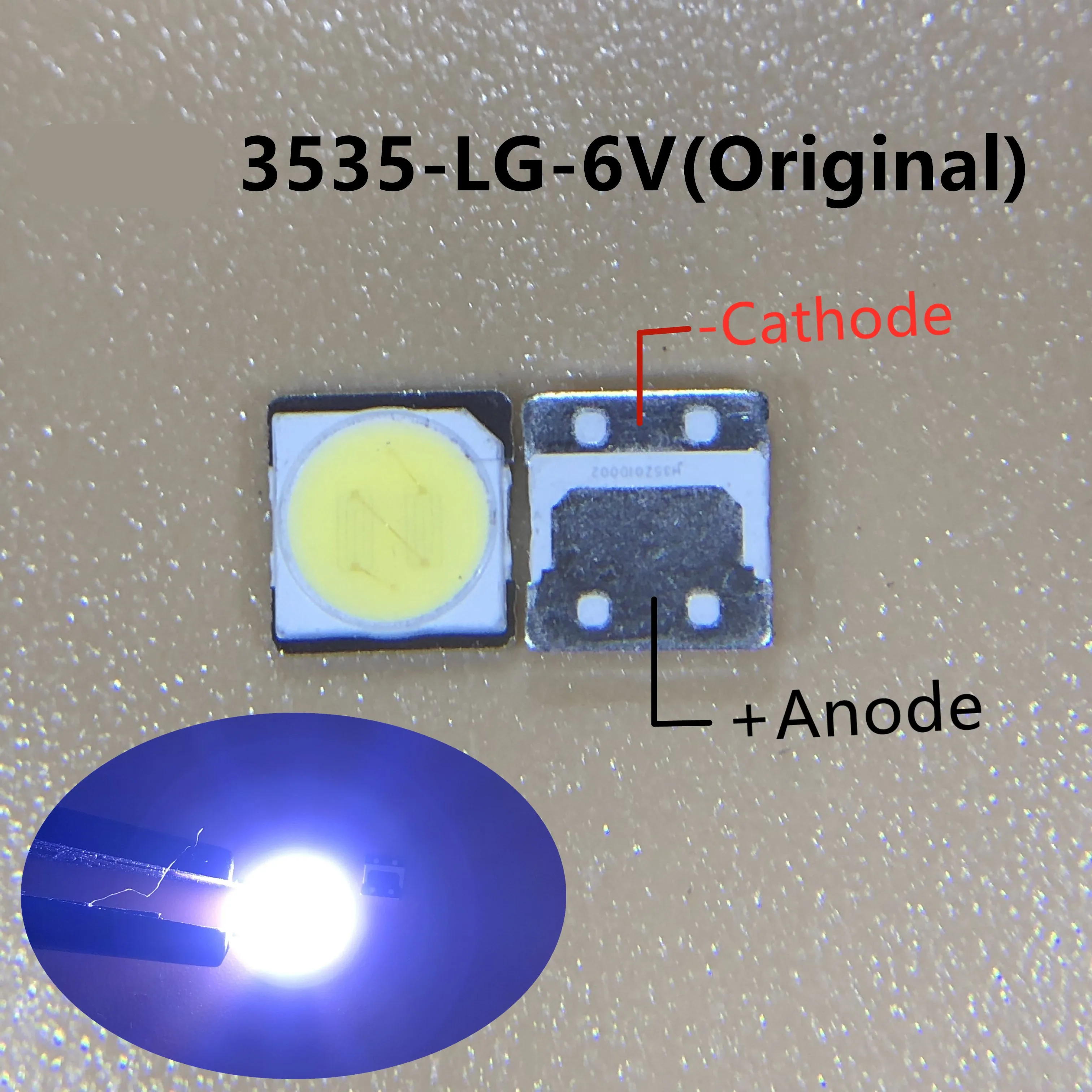 100 шт. для ЖК дисплей ТВ ремонт LG светодиодный задняя светильник полосы s с