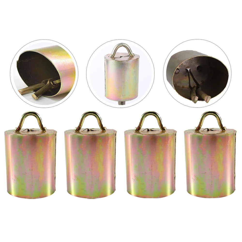 4 шт. колокольчики для крупного рогатого скота|Переноски| |