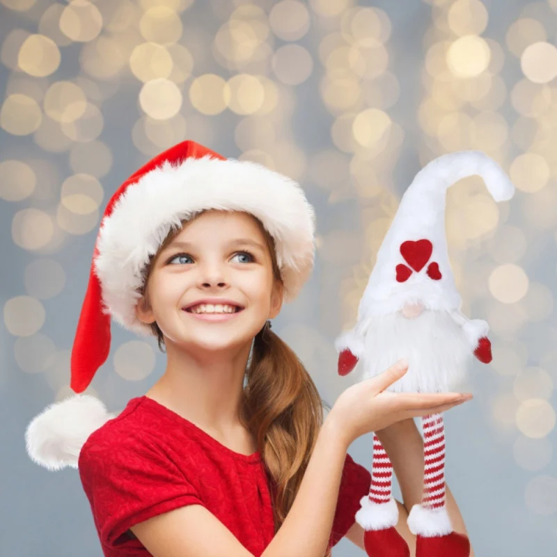 2021 Рождественская плюшевая кукла Санта гном шведские праздничные фигурки ручной