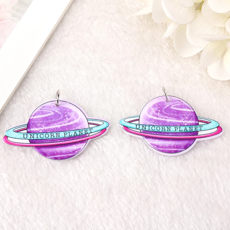 12 шт. подвески в виде готического единорога на Хэллоуин акриловые Призрачного