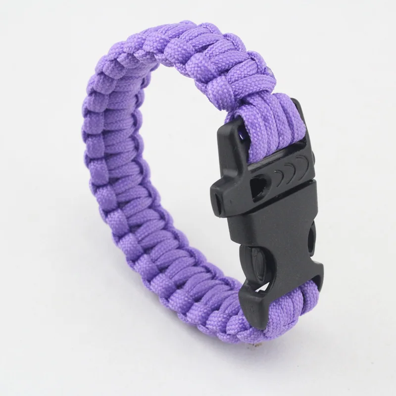 Открытый принадлежности Многофункциональный зонтик веревка плетеный браслет