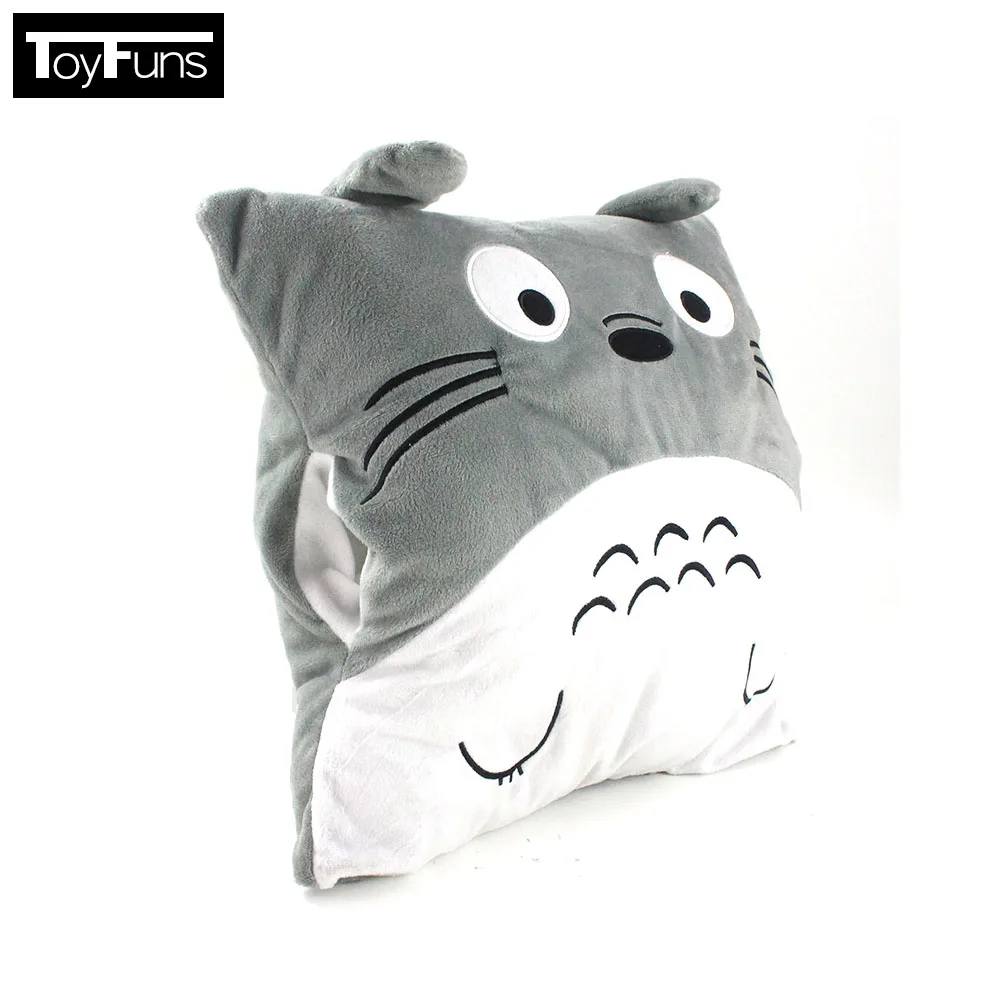 Подушка плюшевая для рук в стиле аниме Мой сосед Тоторо 40 см