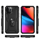 Противоударная армированная задняя крышка для iPhone 13 12 Pro 11 XS Max Xr X 6 6S 7 8 Plus 5S SE Touch 7, держатель-подставка, автомобильный чехол для телефона с кольцом