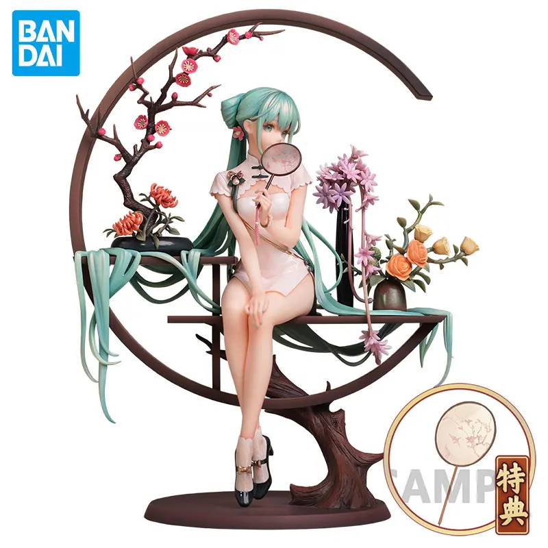 

Original Hatsune Miku Shao Hua Cheongsam Anime Figures Collectibles Doll Statue Toys Action Characters Toy Birthday Gifts Model