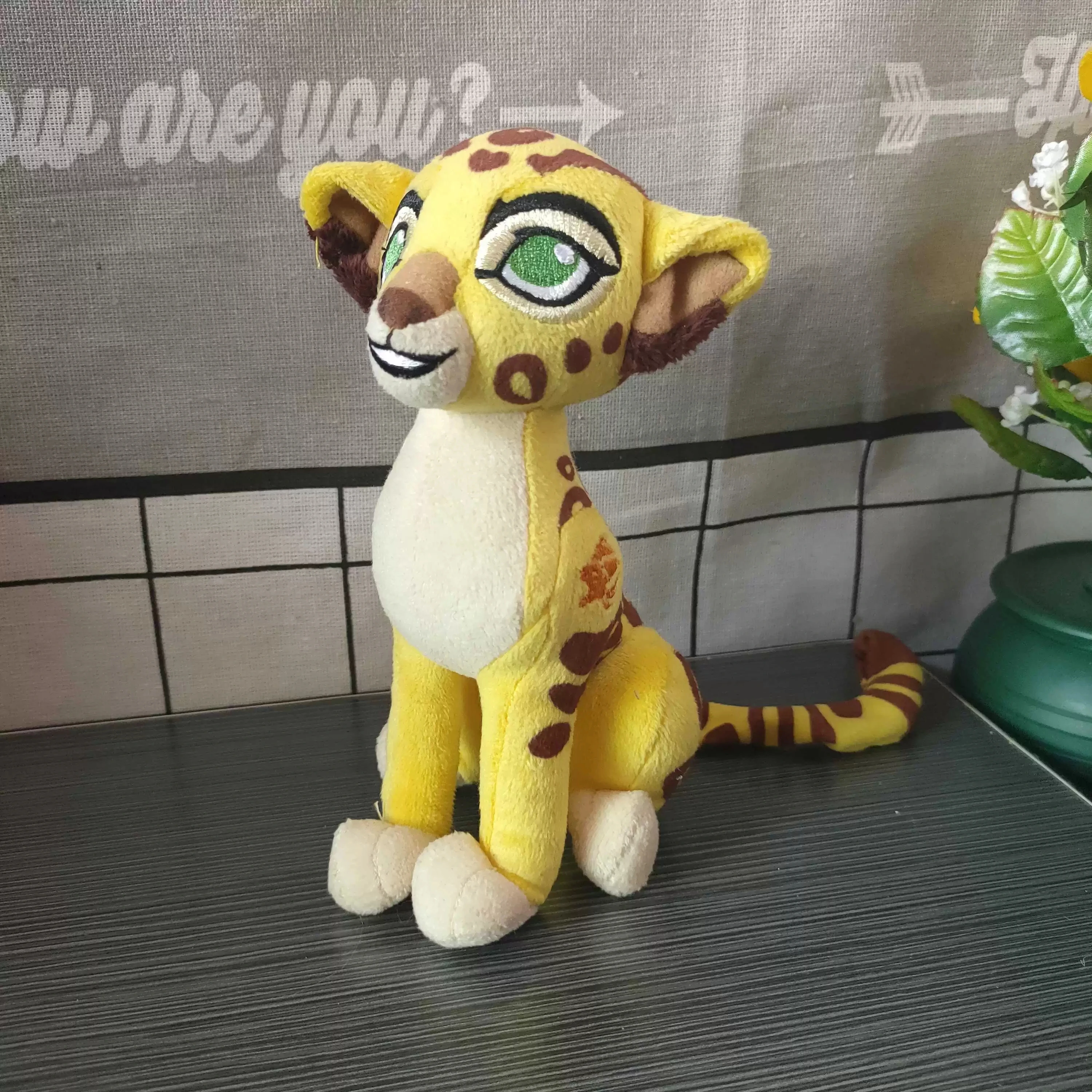 15 см Ty большие глаза мягкие животные Король Лев Гепард Фули отоно фигурки