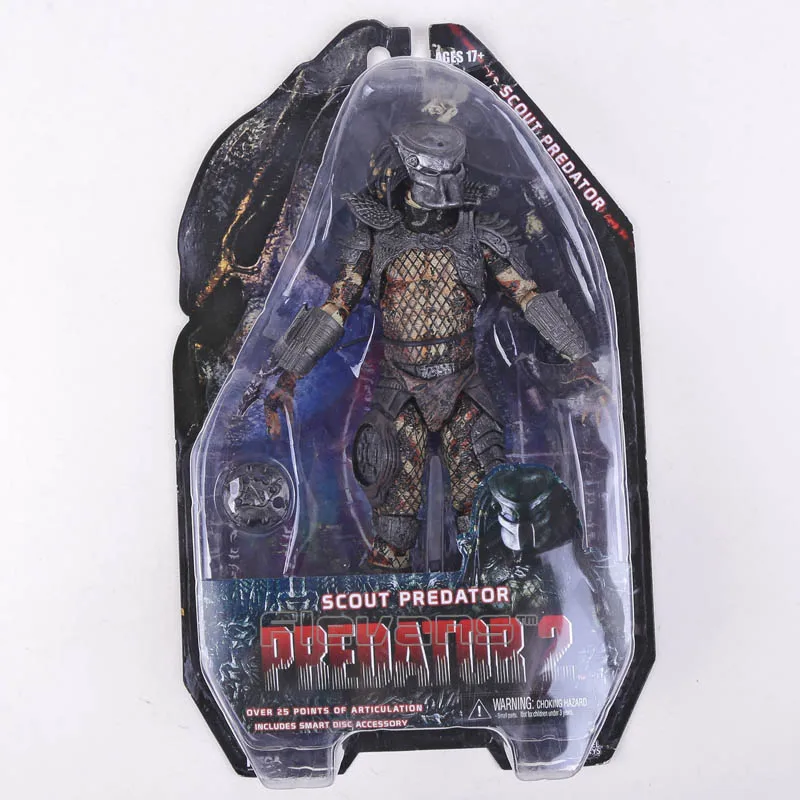 

NECA Predator 2 LOST / SCOUT / WARRIOR PREDATOR PVC Action Figure Collectible Model Toy 7