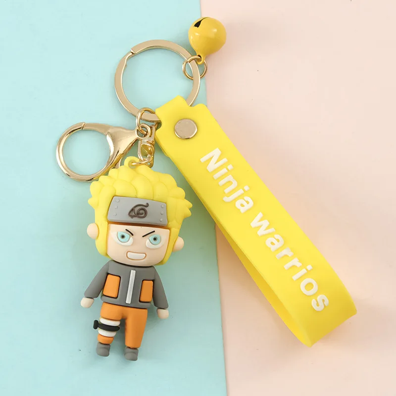 Брелок с символикой Наруто Аниме милым изображением мультяшного персонажа Стиль