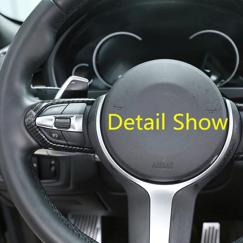 Защитная рамка кнопки управления рулевым колесом для BMW 3 4 F20 F22 F30 F32 F33 F36 F06 F12 F13 X5 F15