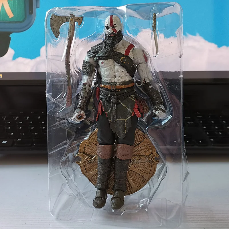 NECA God of War Kratos 2018 PS4 Gaming коллекция экшн-фигурок 7 дюймов | Игрушки и хобби