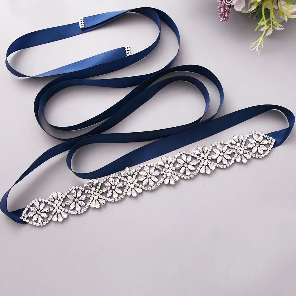 S453 Стразы пояс со стразами Свадебный женский Свадебные ремни для невесты
