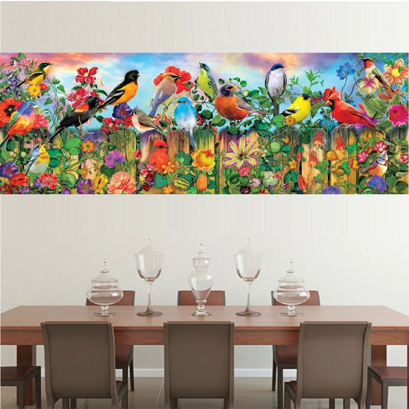 

large diamond Painting birds flowers Still Life diamond Canvas mosaic picture for Living Room decor 5D Diamond Embroidery AS34