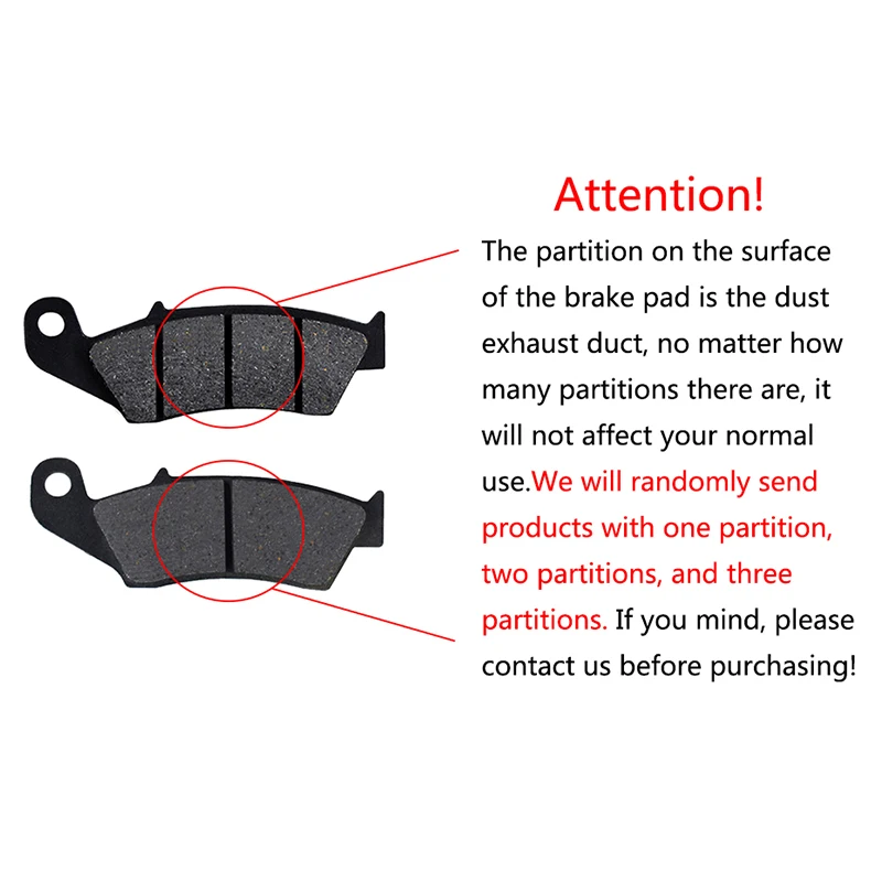 AHL Motorcycle Front + Rear Brake Pads for Suzuki VZR1800 K/R/Z Boulevard 2006-2014 M109R / R2 / VZR 1800 R Intruder 2006-2013 images - 6