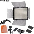 Светодиодная панель для видеосъемки YONGNUO YN600L YN600 с регулируемой 3200K 5500K светильник для фотостудии с набором батарей + адаптер переменного тока