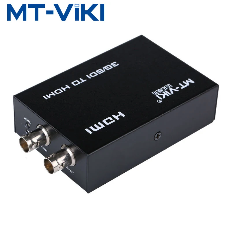 MT-VIKI SDI To HDMI-compatible Converter HD/SD/3G Video Adapter Full HD High Quality SDI In HDMI SDI Out Double mouth MT-SDI-H02