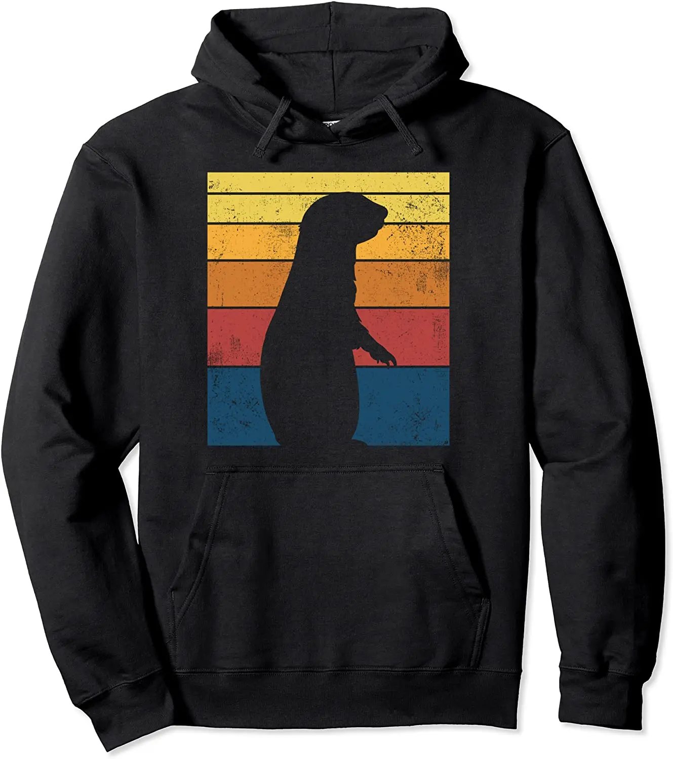 

Prairie Dog Retro Vintage Gift Pullover Hoodie