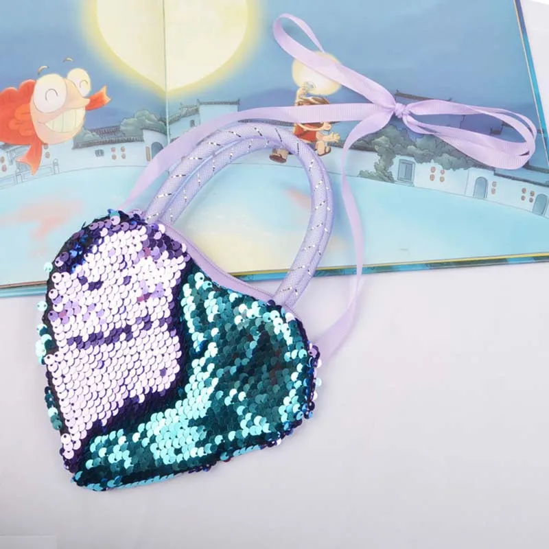 Новая модная Русалка блёстки Портмоне кошелек дети девушка блестящая сумка для