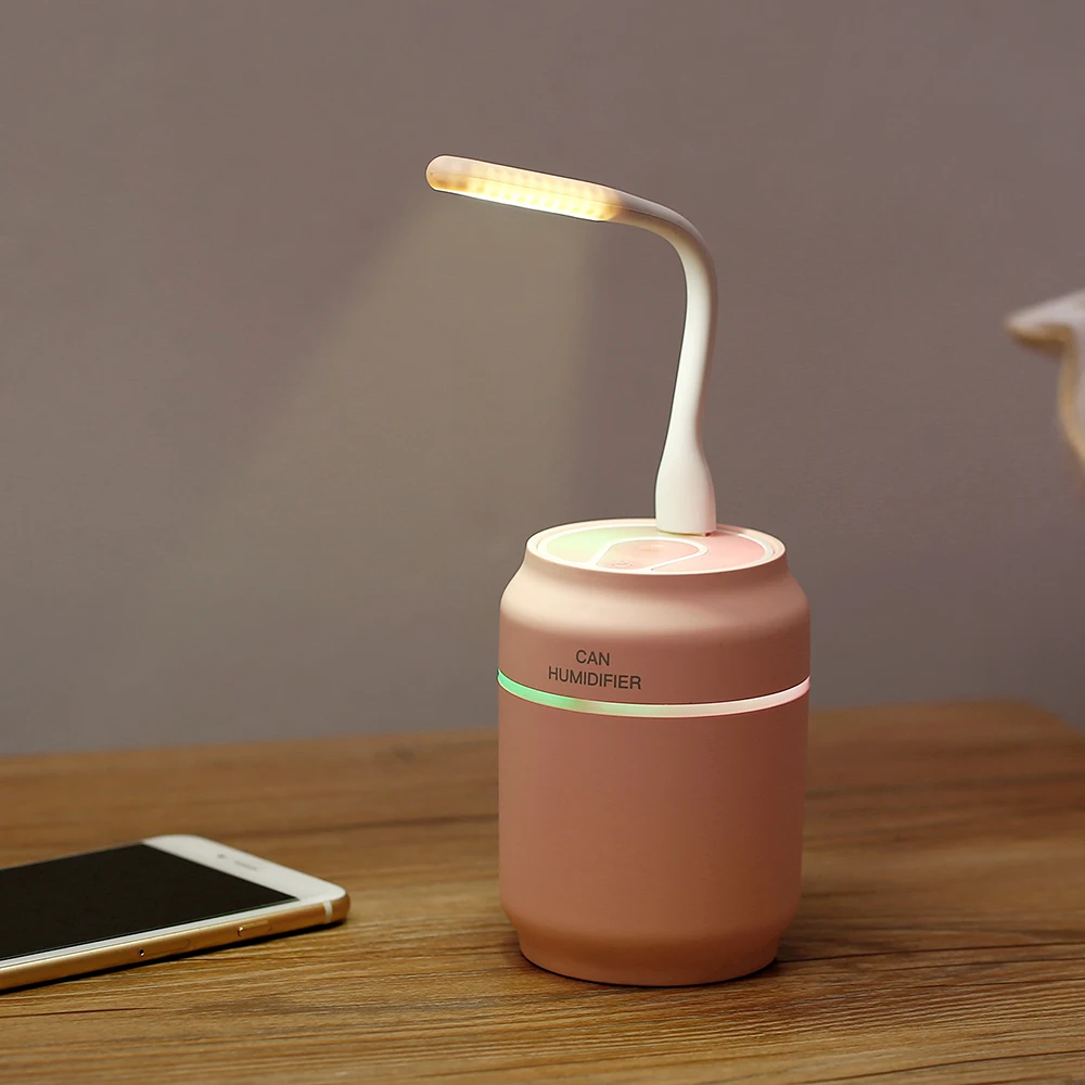 200ml ultrasonic humidifier multi-function essential oil household atomizer usb vaporizer diffuser LED night light | Бытовая техника