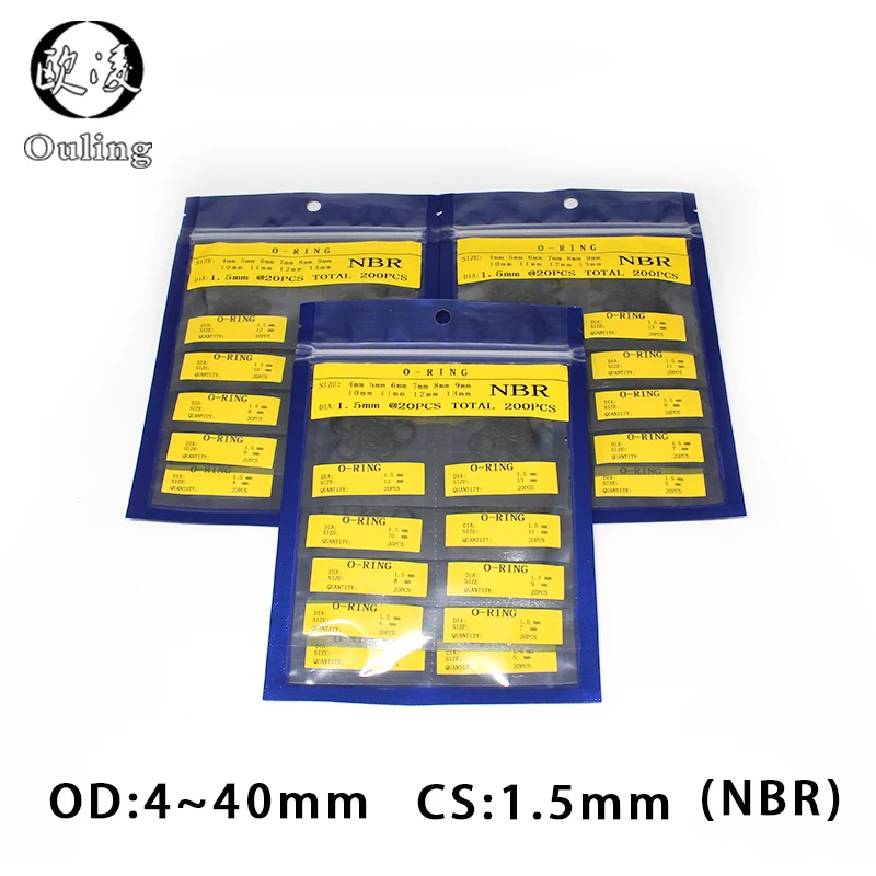 Уплотнительное кольцо NBR CS1.5mm
