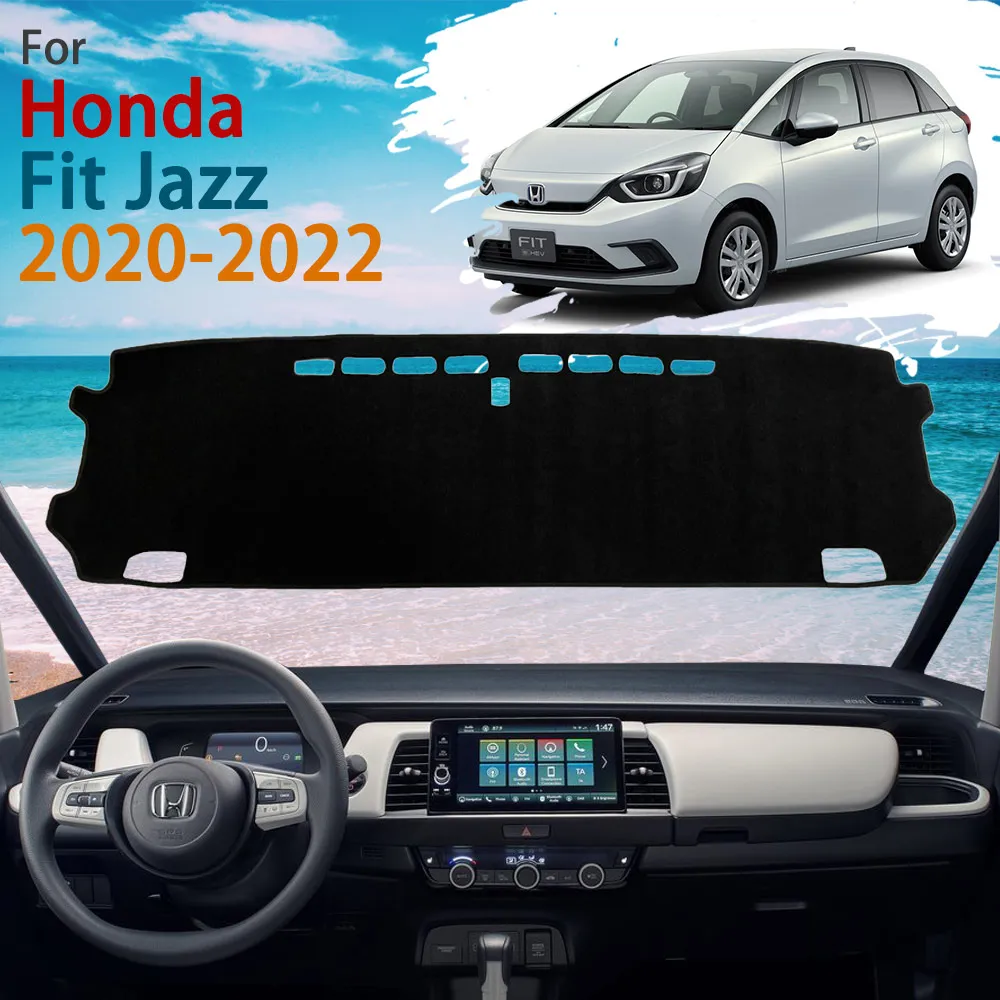

Inner Dashboard Cover Mat Carpet Non-slip Anti-slip Car Pad Sunshade Sun Parasol Visor for Honda Fit Jazz GR GS 2020 2021 2022