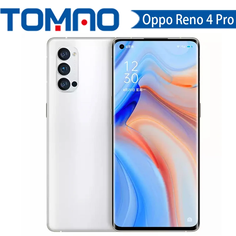 Оригинальный Новый мобильный телефон Oppo Reno 4 Pro 5G Snapdragon 76 8 ГБ 12 Гб ОЗУ 128 256 ПЗУ 6 5