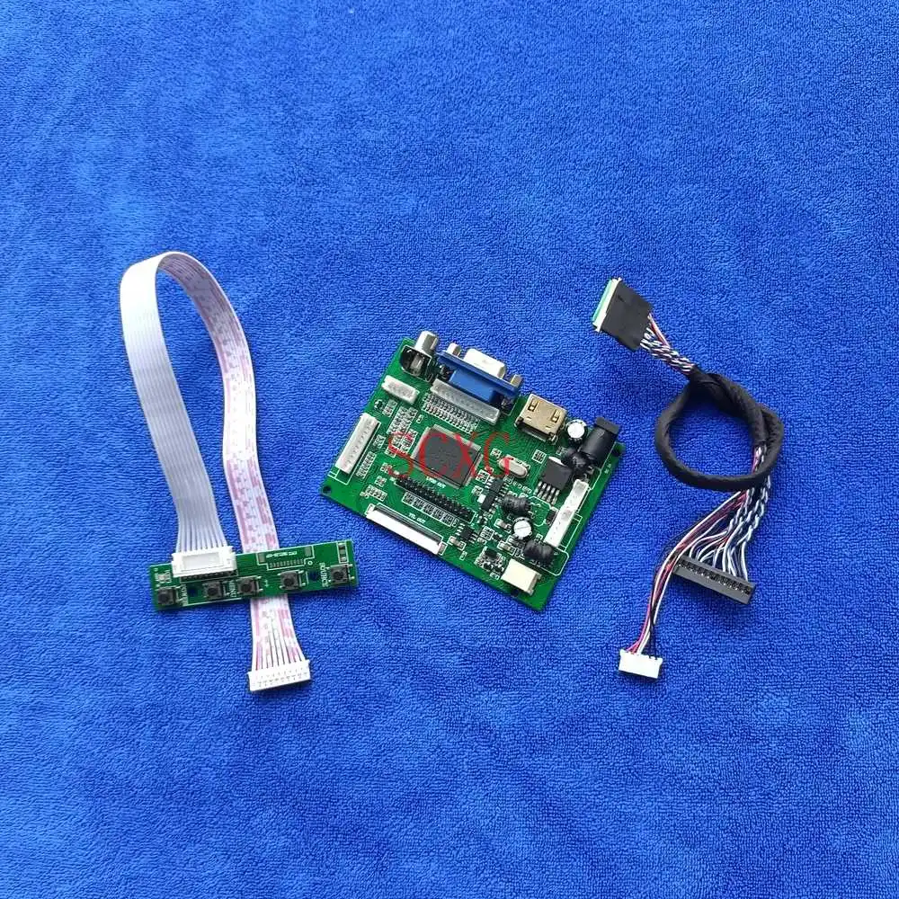 

WLED LCD monitor drive board VGA AV HDMI-compatible Kit panel 1366*768 LVDS 40 Pin Fit LP140WH2-TLA1/TLB1/TLC1/TLE2/TLF1/TLL1