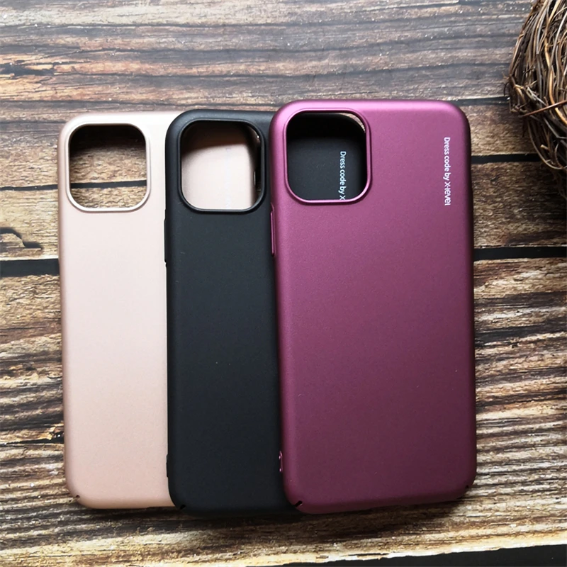 Тонкий и легкий шлифовальный пластиковый чехол для Apple IPhone 11 Pro Max Встроенная