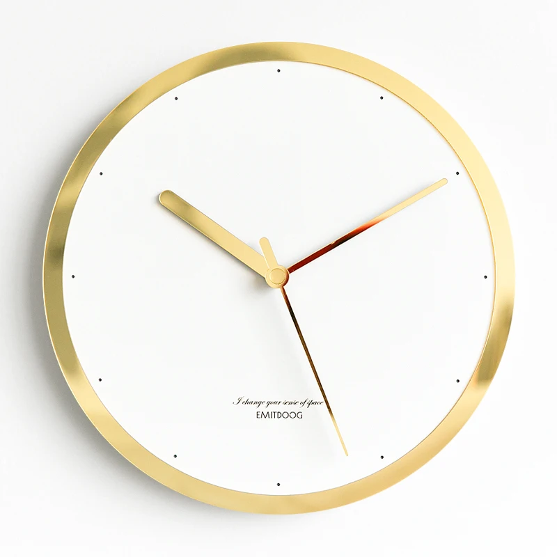 

Kitchen Clock Wall Silent Electronic Yellow Modern Design Simple Novelty Round Watch Waterproof Bathroom Zegar Watches Home E6