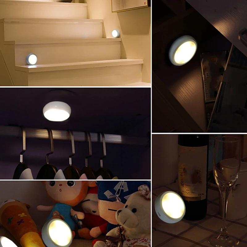 

Under Cabinet Lights,LED Puck Lights Battery Operated with Remote Control,Brightness Dimmable Timing Wardrobe Cupboard