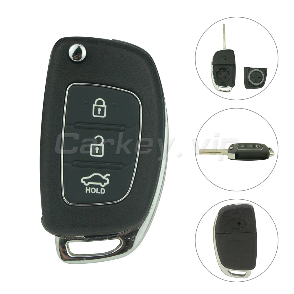 Дистанционный ключ 5 шт. откидной умный пульт дистанционного управления корпус